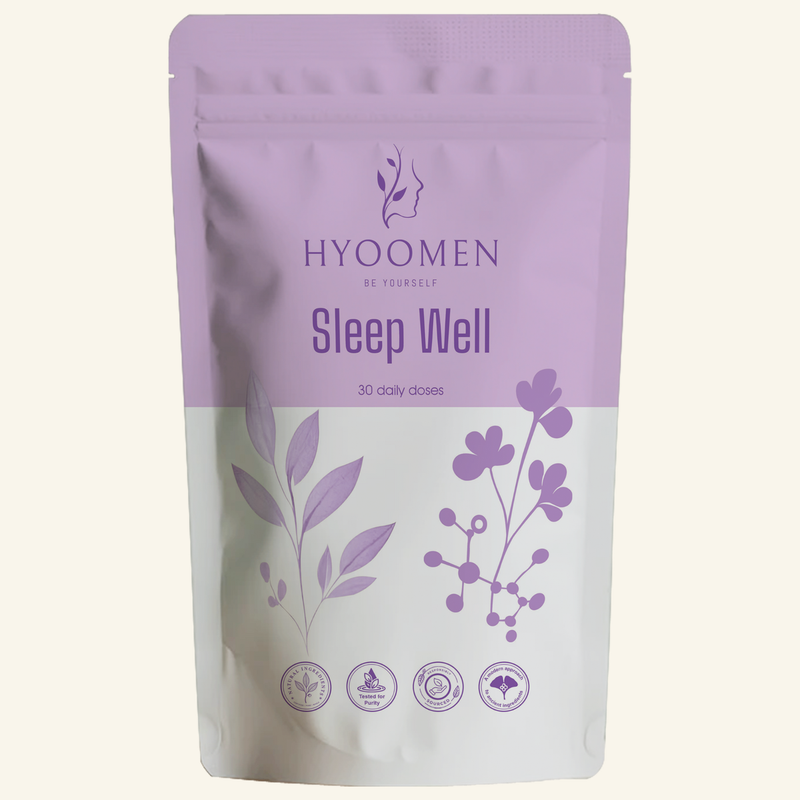 Hyoomen Sleep Well full product pouch