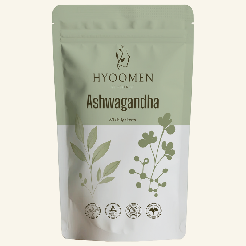 Hyoomen KSM-66 Ashwagandha full product pouch