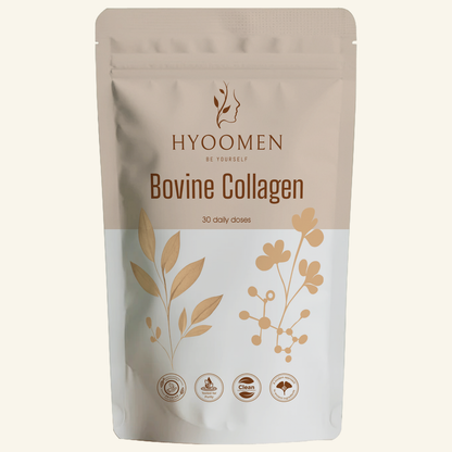Hyoomen Bovine Collagen Peptides full product pouch