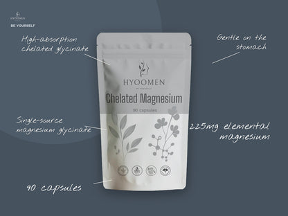 Hyoomen Chelated Magnesium product highlights