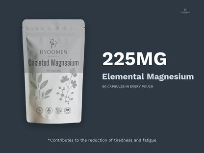 Hyoomen Chelated Magnesium one-a-day information