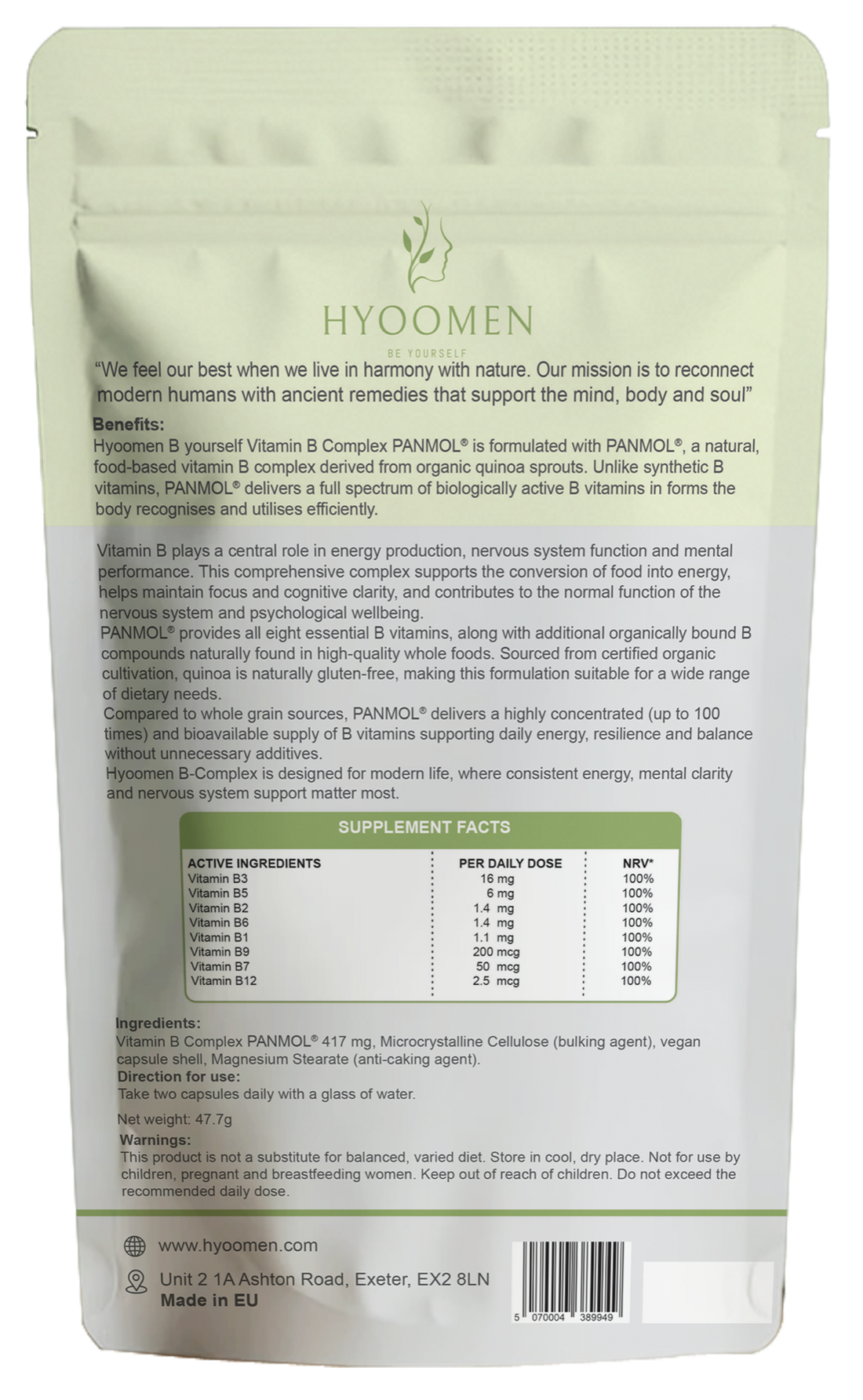 B Yourself Vitamin B Complex Panmol®